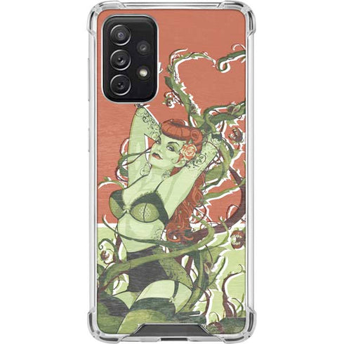 DC Comics Bombshells Poison Ivy Galaxy A72 5G Clear Case